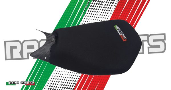Sella completa per Ducati Panigale 899/959/1199/1199R/1299 | Competition line per prolunga serbatoio con fondo carbonio - immagine 2